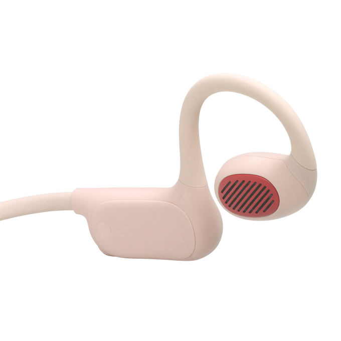 JBL Junior Free - Peach - Wireless open-ear kids headphone - Back image number null