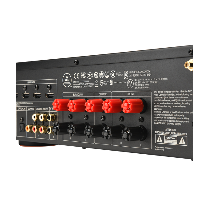 MA510 - Black - 5.2-channel 8K AV Receiver - Detailshot 7 image number null