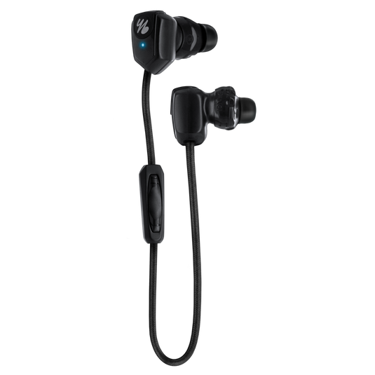 Leap Wireless In the ear wireless secure fit earphones are Bluetooth compatible