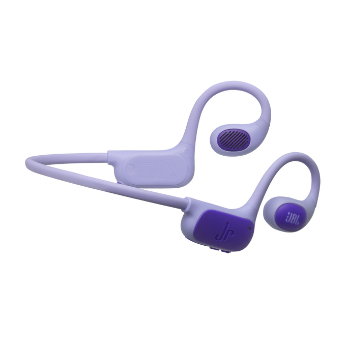 JBL Junior Free - Purple - Wireless open-ear kids headphone - Top image number null