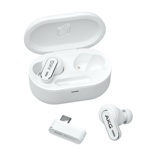 AKG N5 ワイヤレスイヤフォン ホワイト AKG N5 Hybrid | ハイブリッドノイズキャンセリング完全
