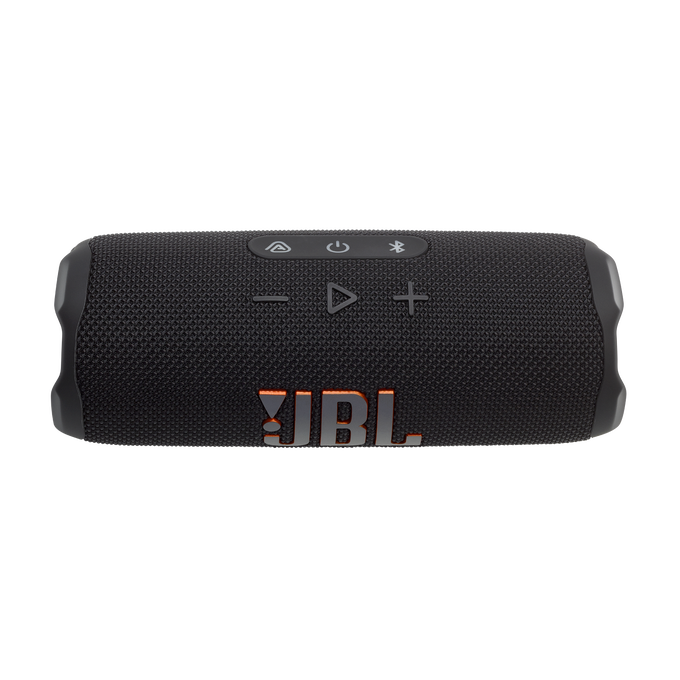 JBL Flip 7 - Black CSTM - Portable waterproof and drop-proof  speaker - Top image number null