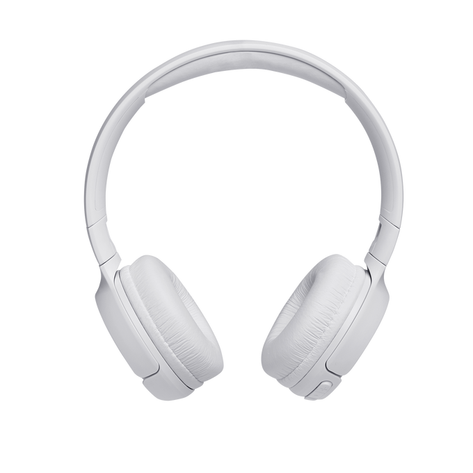 JBL Tune 500BT - White - Wireless on-ear headphones - Front image number null