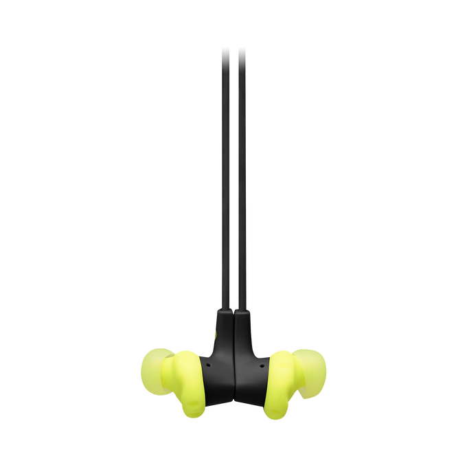 JBL Endurance RUNBT - Lime - Sweatproof Wireless In-Ear Sport Headphones - Detailshot 3 image number null