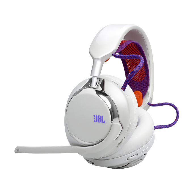 JBL Quantum 950 - White - Wireless multiplatform gaming headset with adaptive Noise Cancelling - Hero image number null