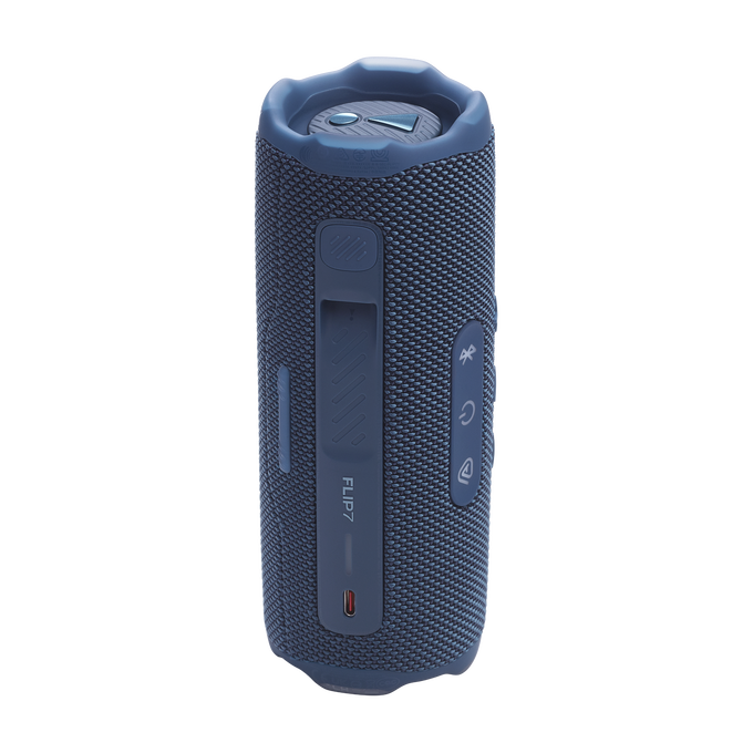 JBL Flip 7 - Blue - Portable waterproof and drop-proof  speaker - Back image number null