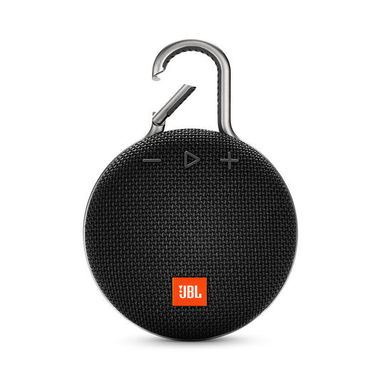 JBL Clip 3 - Midnight Black - Portable Bluetooth® speaker - Front image number null