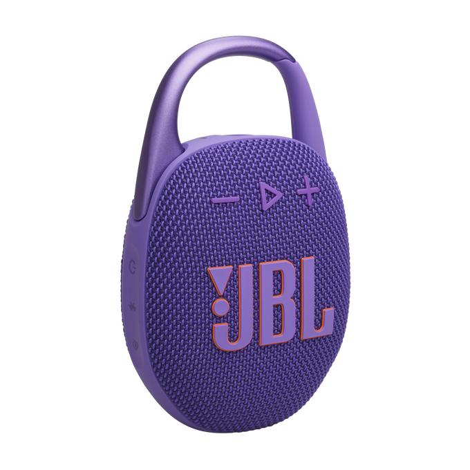 JBL Clip 5 - Purple - Ultra-portable waterproof speaker - Hero image number null