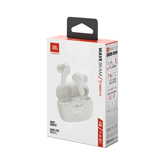 JBL Vibe Beam - White - True wireless earbuds - Detailshot 15 image number null
