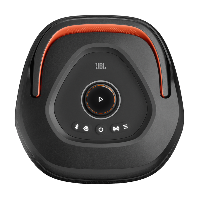 JBL PartyBox 130 - Black - Portable party speaker with JBL legendary sound, a dynamic lightshow and a foldable ergonomic handle - Top image number null