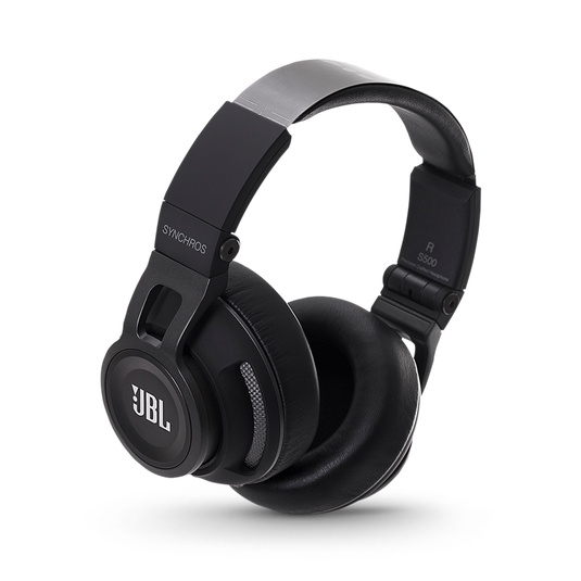 Synchros S500 - Black - Powered Over-Ear Headphones with LiveStage - Detailshot 3 image number null