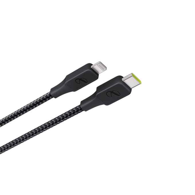 InstantConnect USB-C to Lightning - Black - 20W PD fast charging cable for iPhone® and iPad® - Detailshot 4 image number null