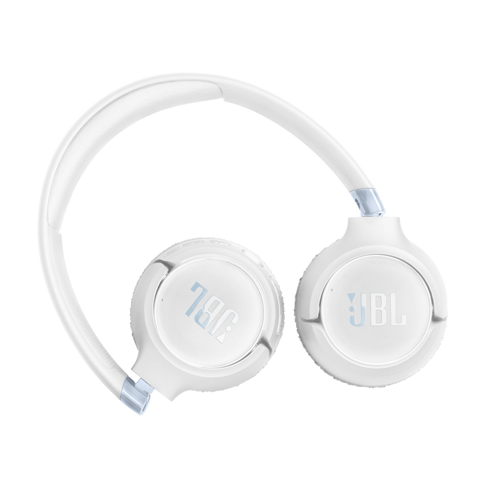 JBL Tune 680NC - White - Wireless on-ear Noise cancelling headphones - Back image number null