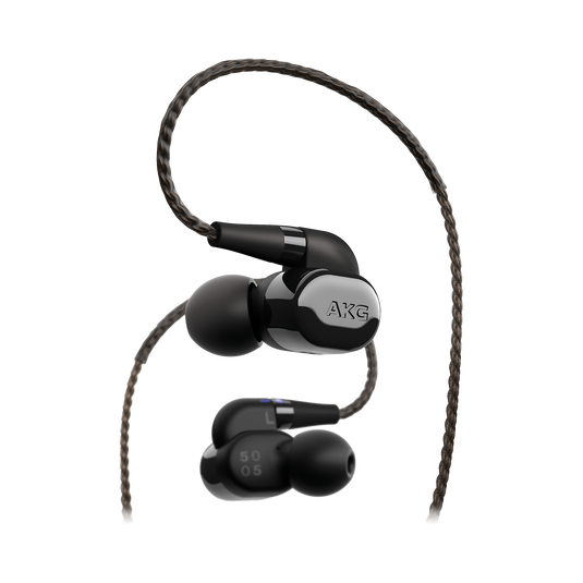 AKG N5005 - Black - Reference Class 5-driver configuration in-ear headphones with customizable sound - Detailshot 1 image number null