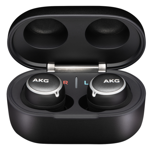 AKG N400NC TWS - Black - True Wireless Noise Cancelling Headphones - Hero image number null