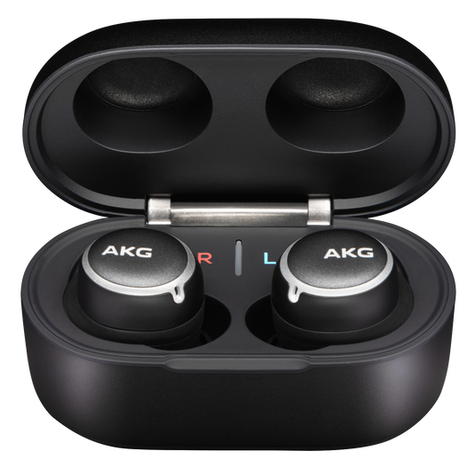 AKG N400NC TWS - Black - True Wireless Noise Cancelling Headphones - Hero image number null