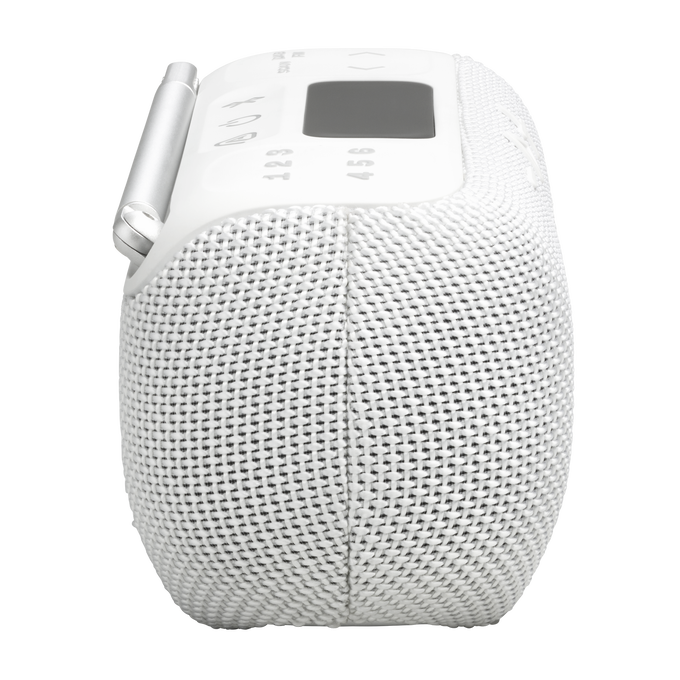 JBL Tuner 3 - White - Portable DAB/DAB+/FM radio with Bluetooth - Left image number null