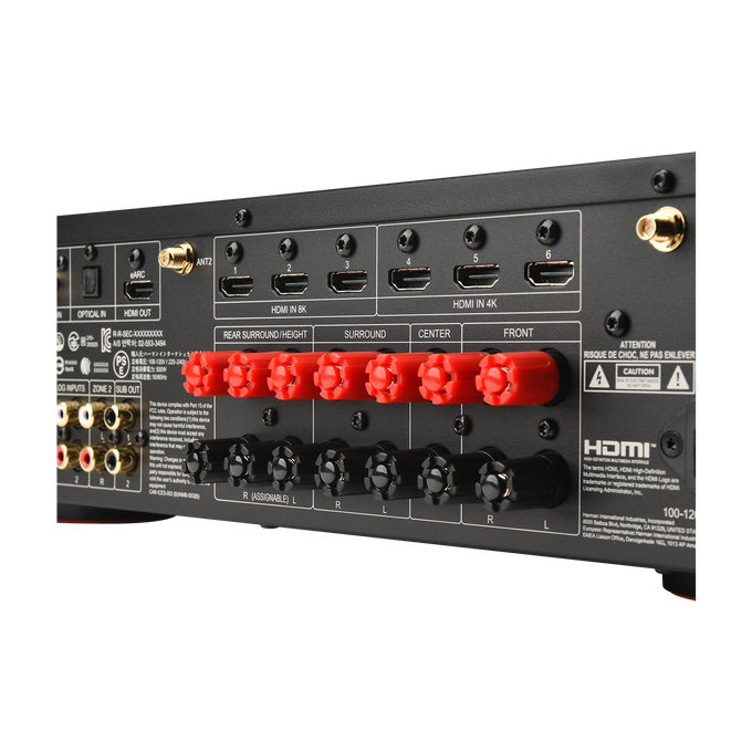 MA710 - White - 7.2-channel 8K AV Receiver - Detailshot 5 image number null