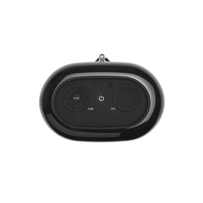 JBL Tuner XL - Black - Portable powerful DAB/DAB+/FM radio with Bluetooth - Top image number null