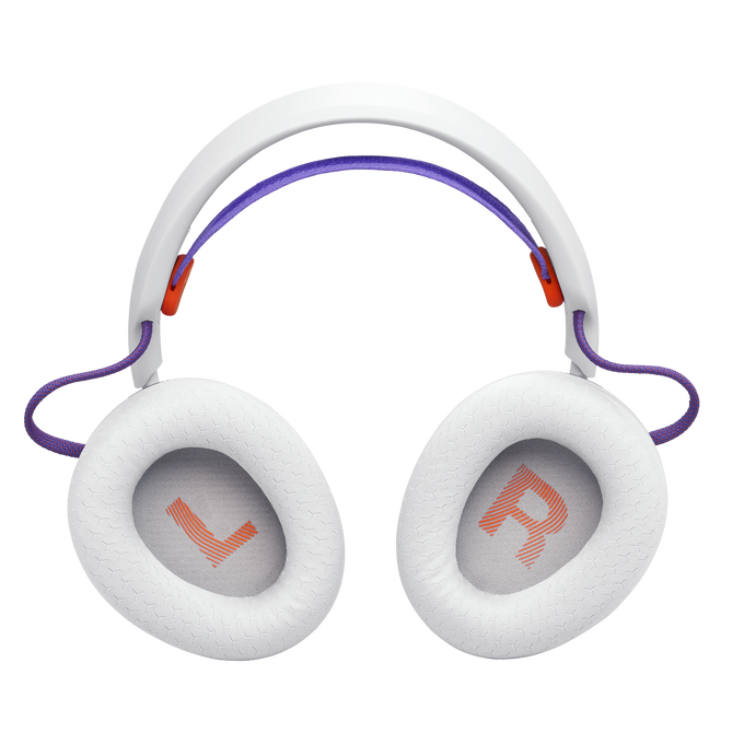 JBL Quantum 650 - White - Wireless multiplatform gaming headset - Top image number null