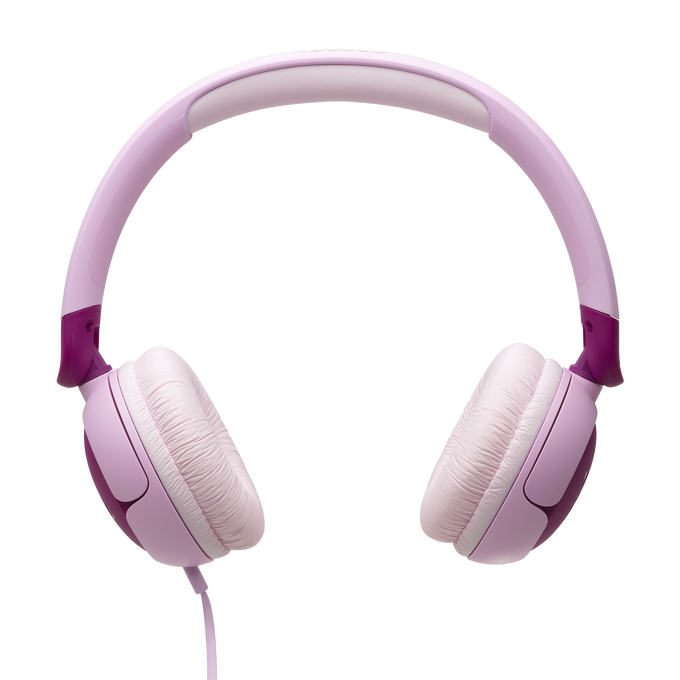 JBL Junior 320C - Purple - Wired on-ear kids headphones - Front image number null