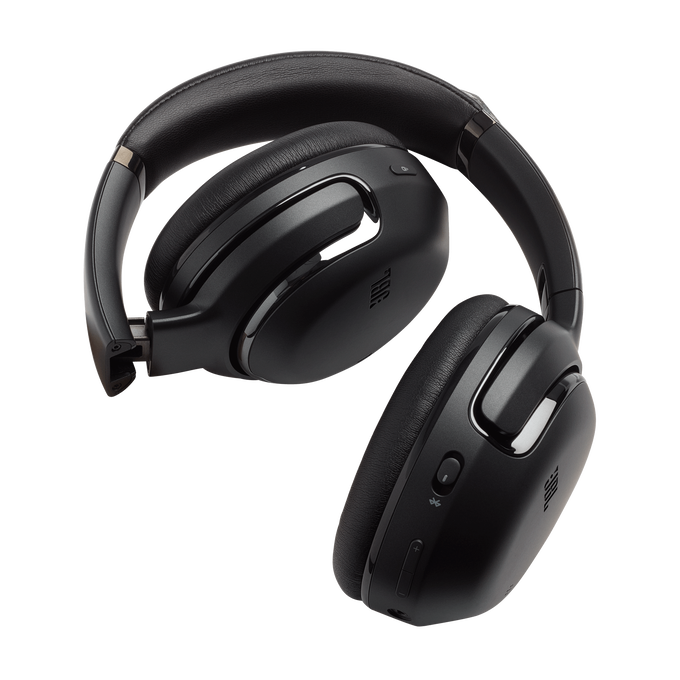 JBL Tour One M2 - Black - Wireless over-ear Noise Cancelling headphones - Top image number null