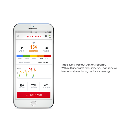 Under armour heart rate monitor app hotsell