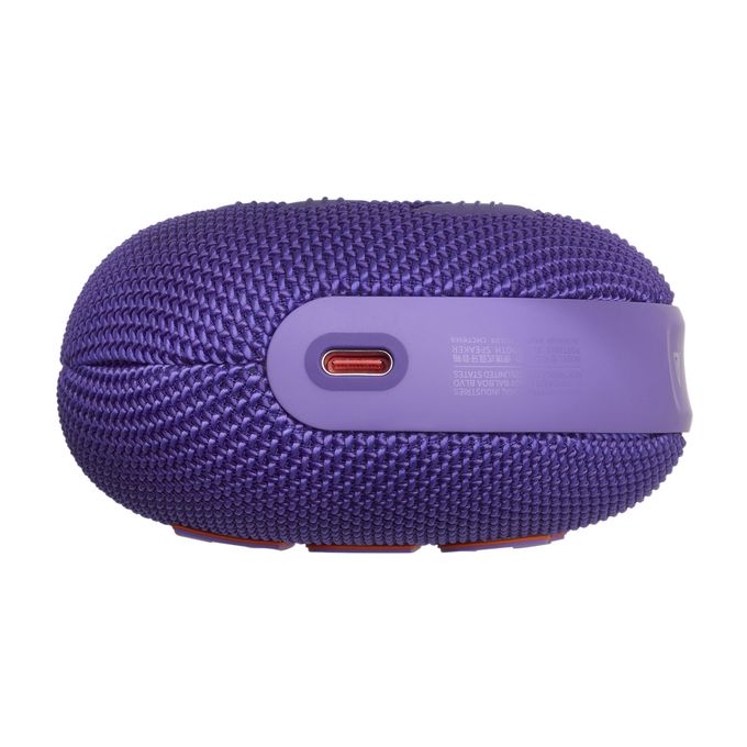 JBL Clip 5 - Purple - Ultra-portable waterproof speaker - Bottom image number null