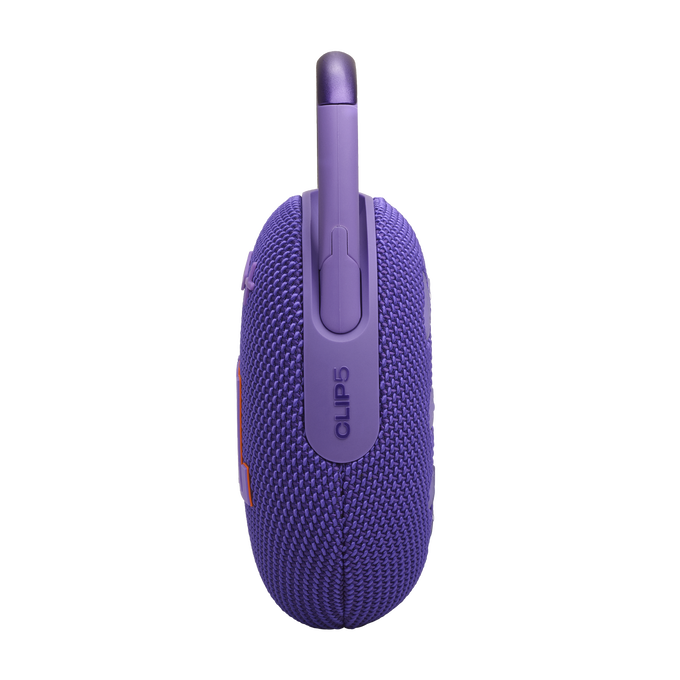JBL Clip 5 - Purple - Ultra-portable waterproof speaker - Detailshot 2 image number null