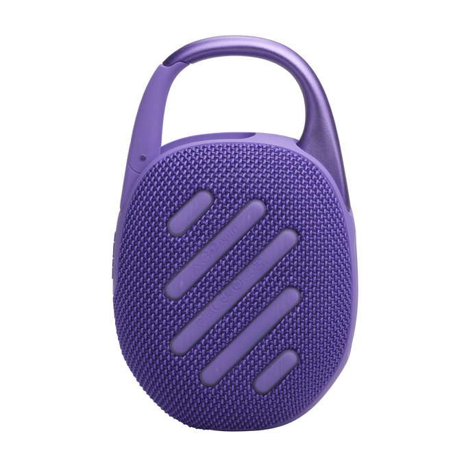 JBL Clip 5 - Purple - Ultra-portable waterproof speaker - Back image number null