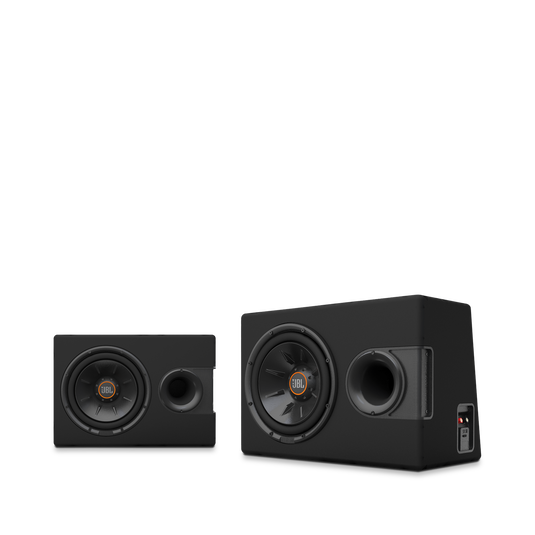 S2-1224SS - Black - 12" (300mm) Slipstream ported enclosure - Detailshot 7 image number null