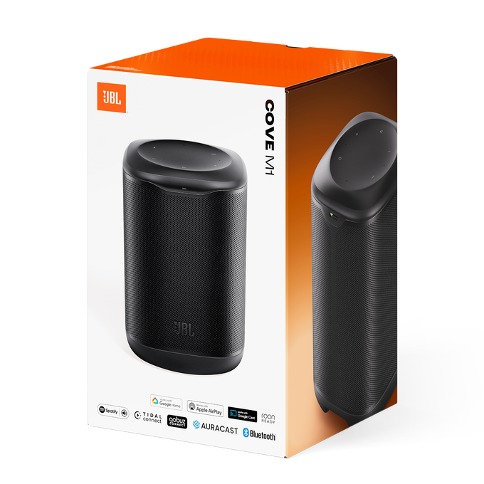 JBL Cove M1 - Black - Compact Wi-Fi home speaker - Detailshot 9 image number null