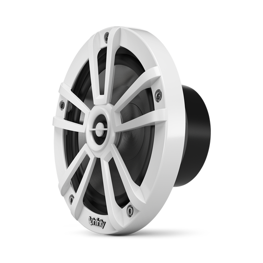 Reference 622MLW - White Gloss - Reference 622MLW—6-1/2" (160mm) two-way marine audio multi-element speaker - white - Left image number null