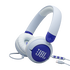 JBL Junior 320C - Blue - Wired on-ear kids headphones - Hero