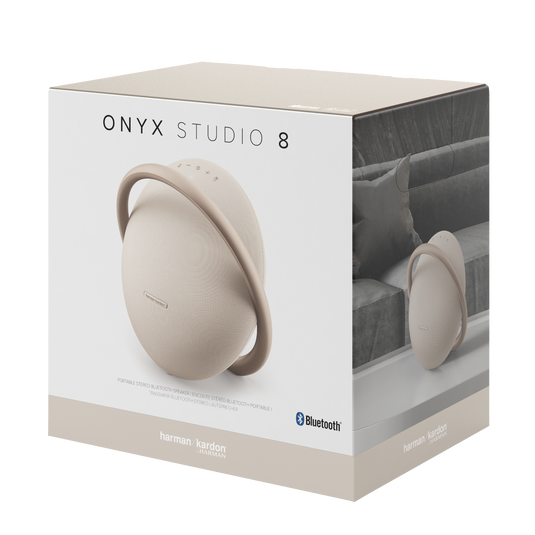 Harman Kardon Onyx Studio 8 - Portable Stereo Bluetooth Speaker - Blue