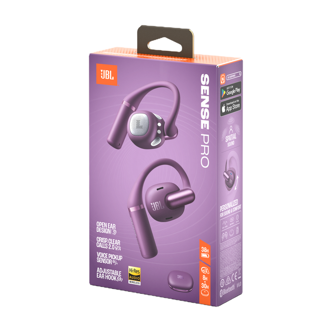 JBL Sense Pro - Purple - True wireless open-ear headphones - Detailshot 15 image number null