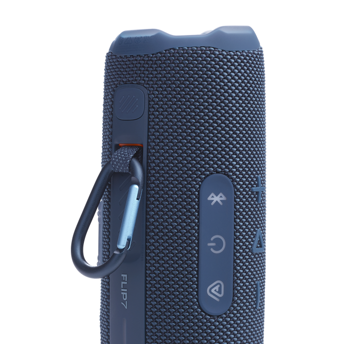 JBL Flip 7 - Blue - Portable waterproof and drop-proof  speaker - Detailshot 4 image number null