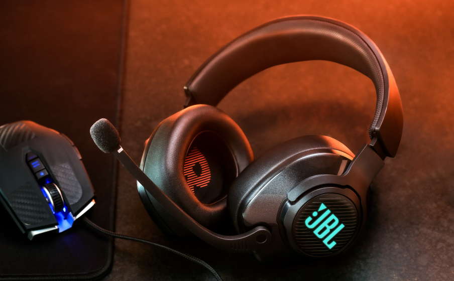 JBL Micro-Casques Gaming Quantum 400 Noir