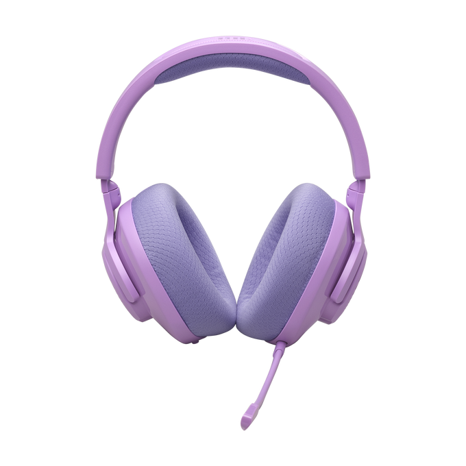 JBL Quantum 360 Wireless - Purple - Wireless over-ear gaming headset with surround sound and detachable mic - Front image number null