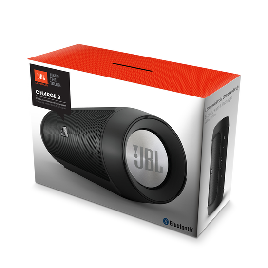 JBL Charge 2  Portable wireless stereo speaker with massive battery to  charge your devices