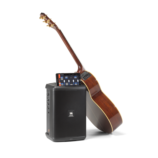 JBL EON ONE Compact - Black - All-in-One Rechargeable Personal PA - Detailshot 12 image number null