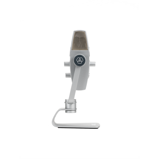 AKG Lyra - Silver - Ultra-HD Multimode USB Microphone - Left image number null