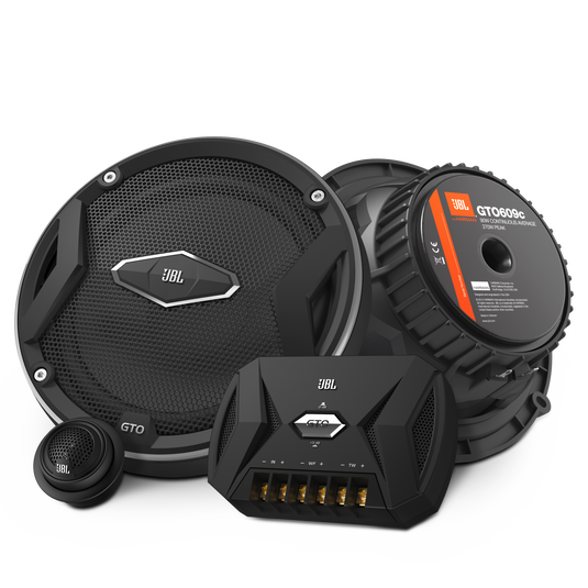 GTO609C - Black - 270-Watt, 6-1/2" Two-Way Component System - Hero image number null