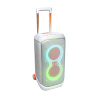 JBL PartyBox Stage 320 - White - Portable party speaker with wheels - Hero