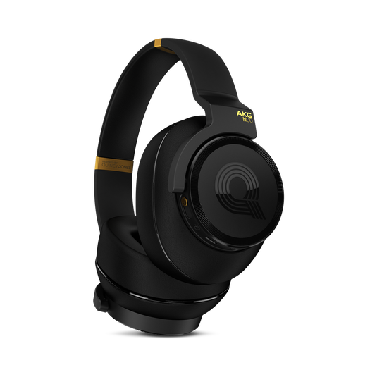 N90Q - Black - Reference class auto-calibrating noise-cancelling headphones - Hero image number null