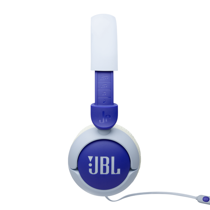 JBL Junior 320C - Blue - Wired on-ear kids headphones - Right image number null