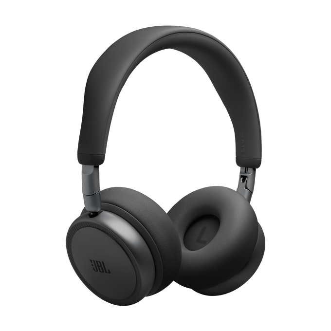 JBL Live 680NC - Black - Wireless on-ear Noise Cancelling headphones - Detailshot 1 image number null