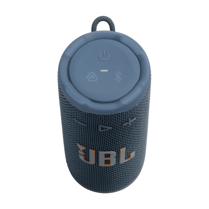 JBL Grip - Blue - Compact Bluetooth speaker with bold JBL Pro Sound and ambient light - Top image number null