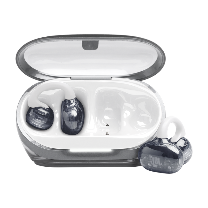 JBL Soundgear Clips - White - True wireless open-ear headphones - Hero image number null