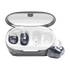 JBL Soundgear Clips - White - True wireless open-ear headphones - Hero